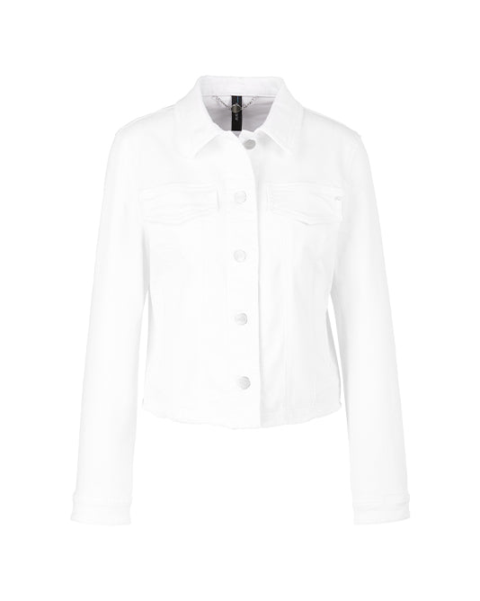 Essential White Denim Jacket