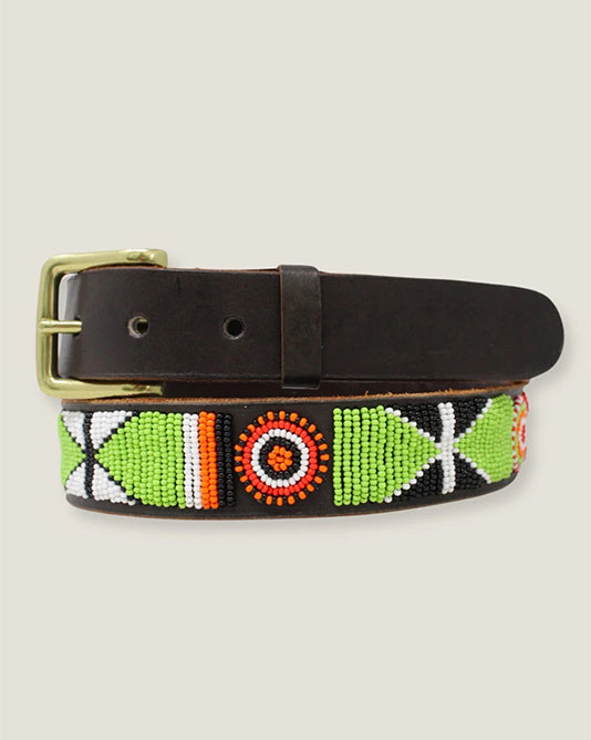 Glass Bead Lakuru Multi Colour Belt