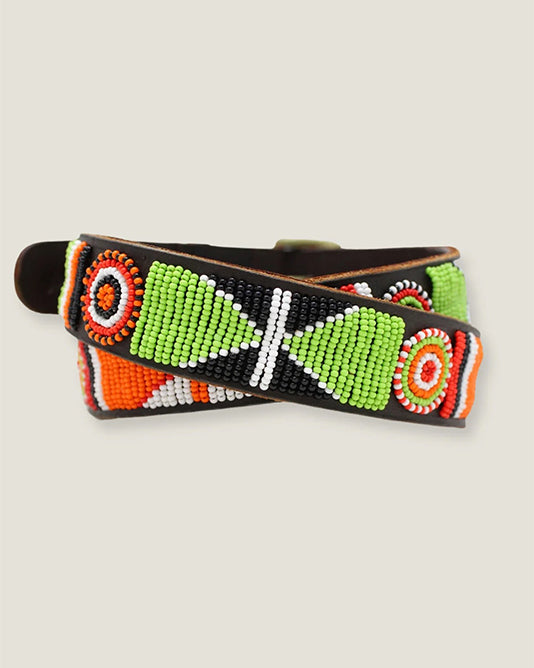 Glass Bead Lakuru Multi Colour Belt
