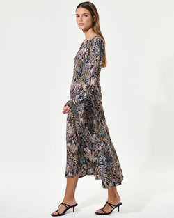 Rumer Viscose Dress Sencha Black