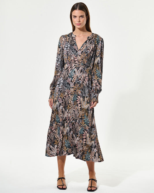 Rumer Viscose Dress Sencha Black