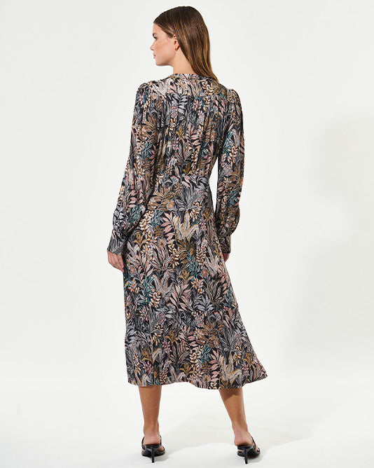 Rumer Viscose Dress Sencha Black