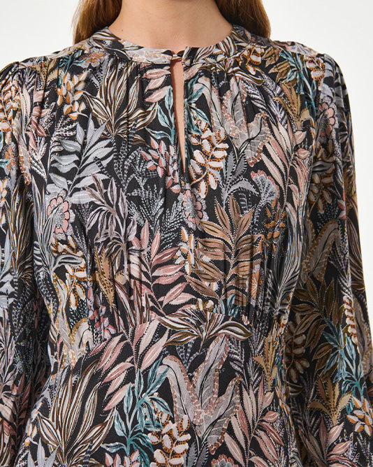 Rumer Viscose Dress Sencha Black
