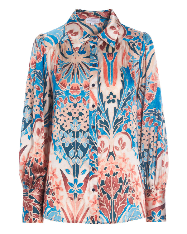 ASTA Silk Blouse Volume Sleeves