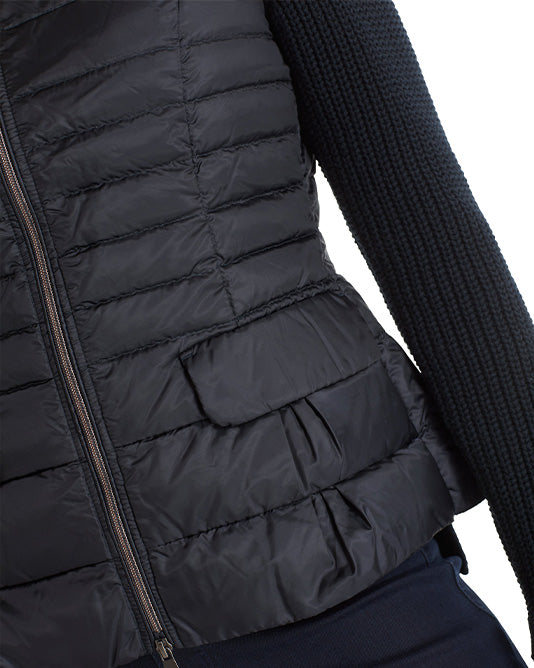 Essential Fitted Gilet in Black