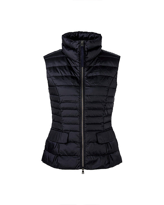 Essential Fitted Gilet in Black