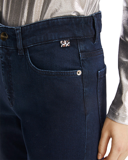FARO Bootleg Jean in Solid Navy Wash