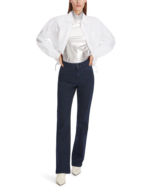 FARO Bootleg Jean in Solid Navy Wash