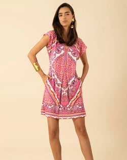 Cap Sleeve Jersey Dress