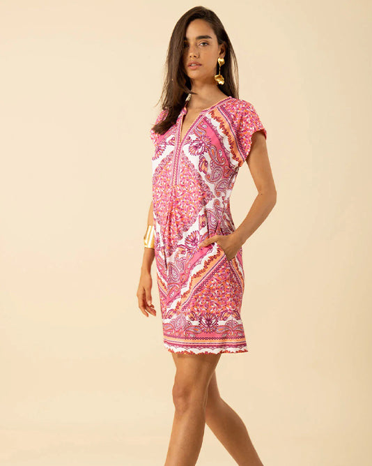 Cap Sleeve Jersey Dress