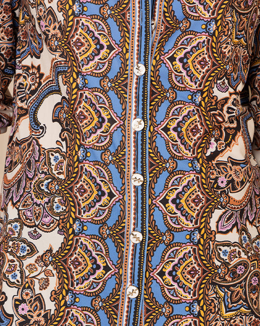 Soft Stretch Shirt with Placement Print
