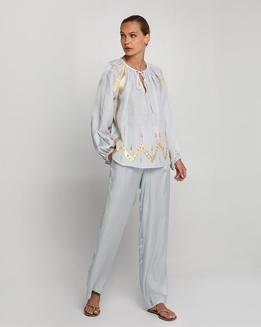 Gypsy blouse with Embroidery