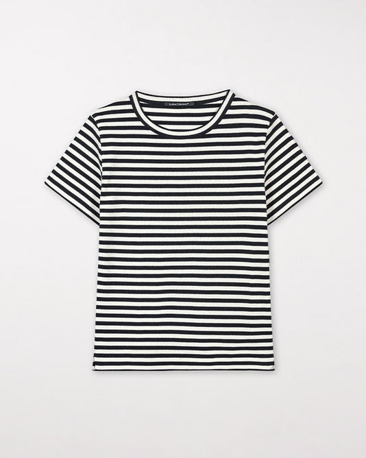 Striped NAVY & WHITE T-SHIRT