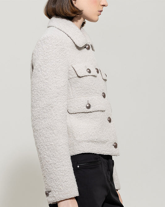 Boucle Wool Jacket