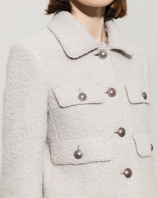 Boucle Wool Jacket