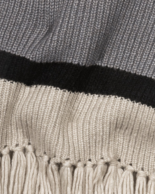 Colour Block Sweater & Scarf Set