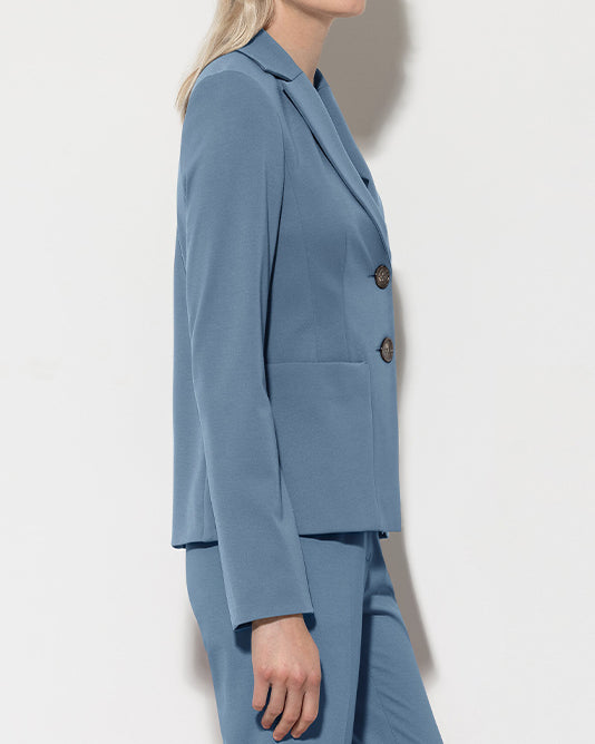 Airforce Blue Punto Jersey Suit