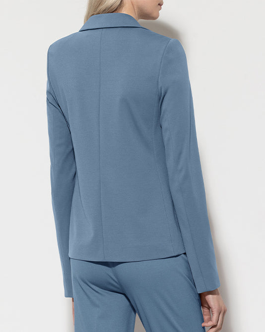 Airforce Blue Punto Jersey Suit