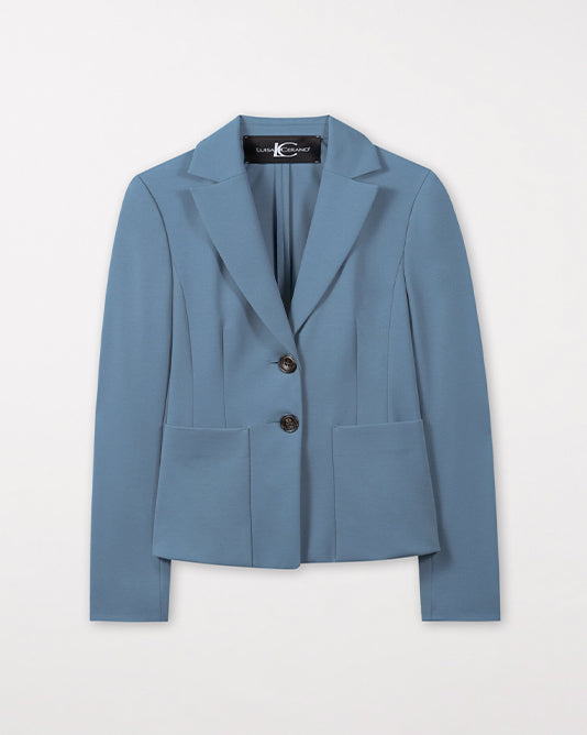 Airforce Blue Punto Jersey Suit