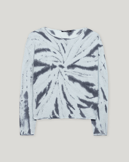 Tie Dye Blue Sweater