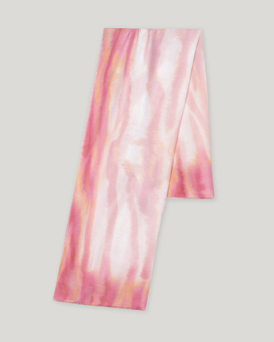 Batik Print Scarf in Pink