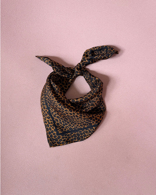 Leo Silk Scarf