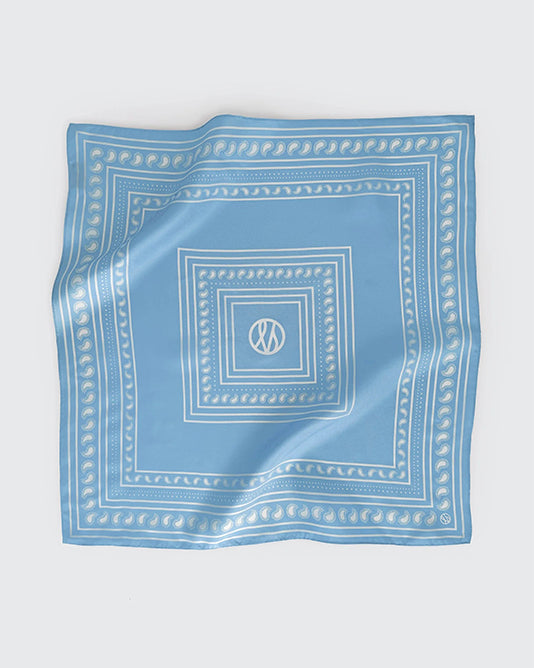 Paisley & Cream Kerchief Scarf