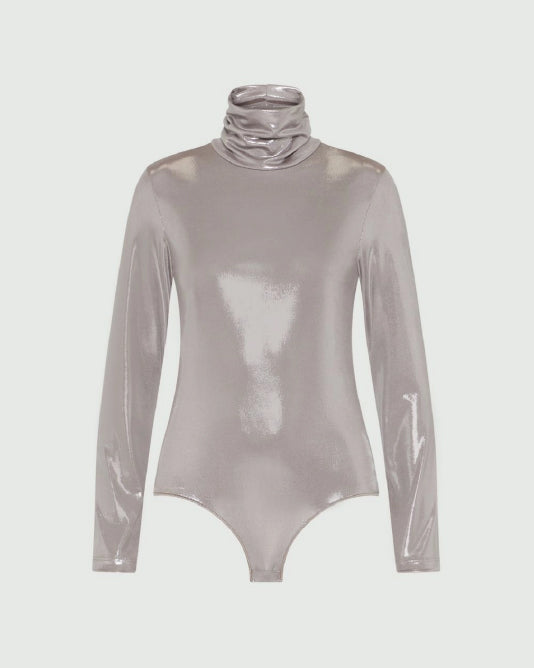 Metallic Roll Neck Body