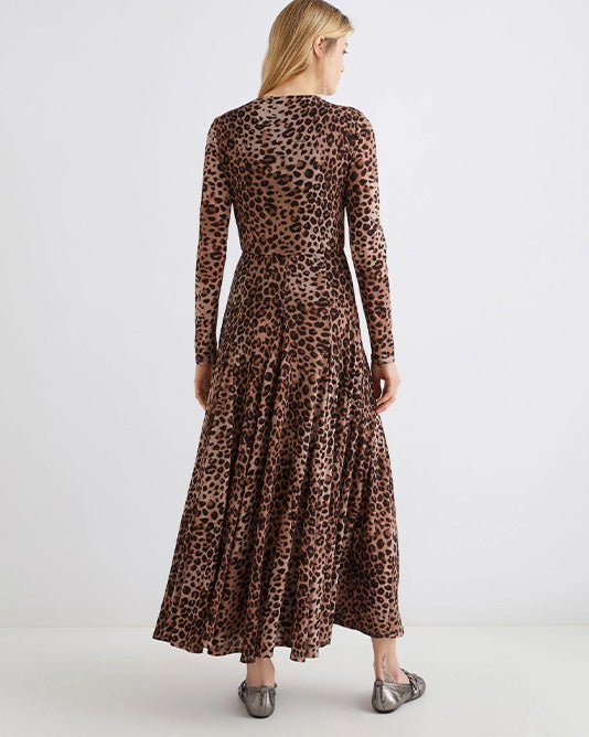 Leopard Jersey Dress