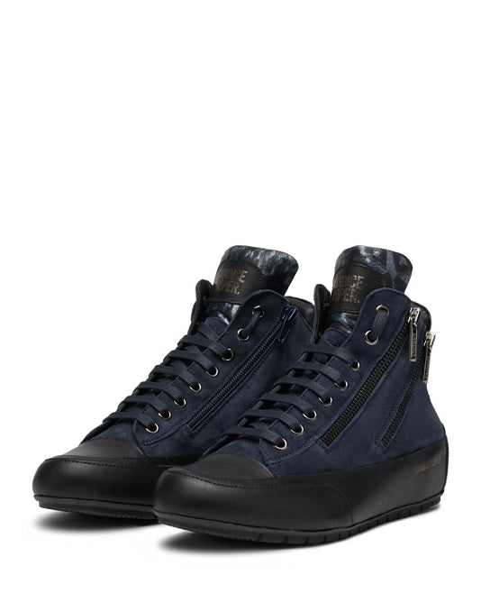 Lucia High Top Trainers With Zips