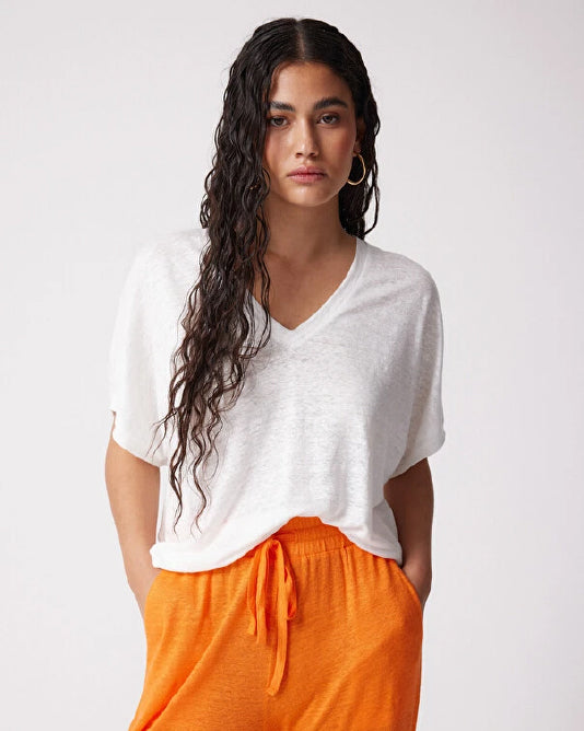 SOPHIA LINEN TSHIRT