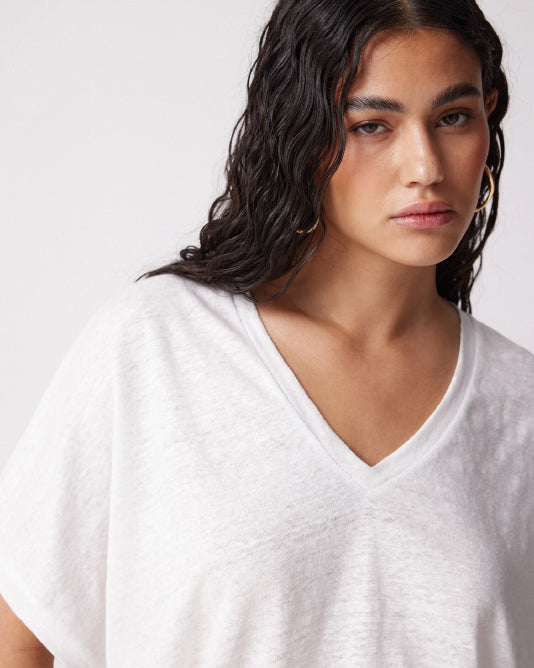 SOPHIA LINEN TSHIRT