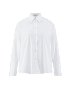 WIRE COLLAR WHITE SHIRT