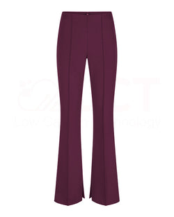 BURGUNDY JERSEY PANT