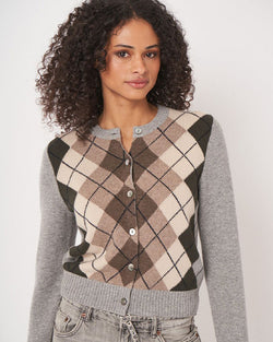Pringle Style Fitted Cardigan
