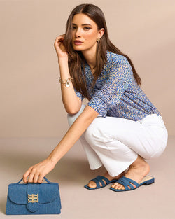 Mini Heart Print Blouse