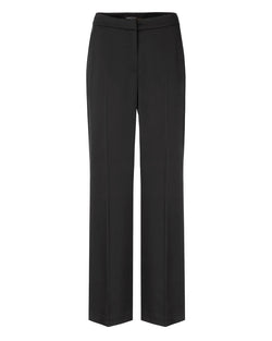 Black Satin Wide Pant