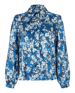 Sioma Floral Blue Print