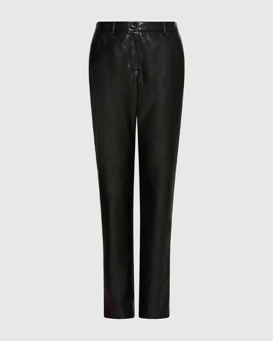 Faux Leather Jean Pant