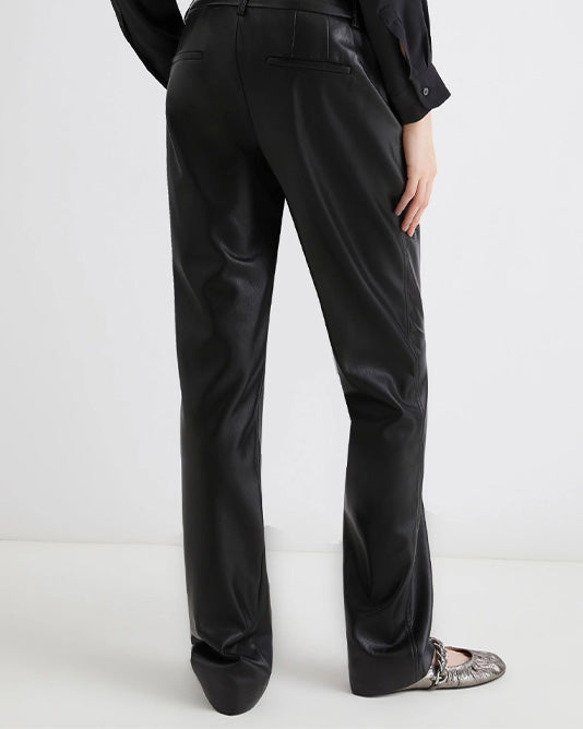 Faux Leather Jean Pant