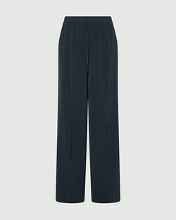 Wide Pull On Pant With Logo Waistband