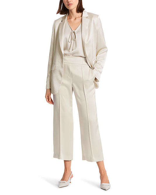 OYSTER SATIN PANT