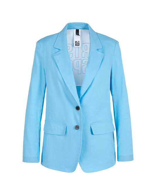 Turquoise LINEN BLAZER