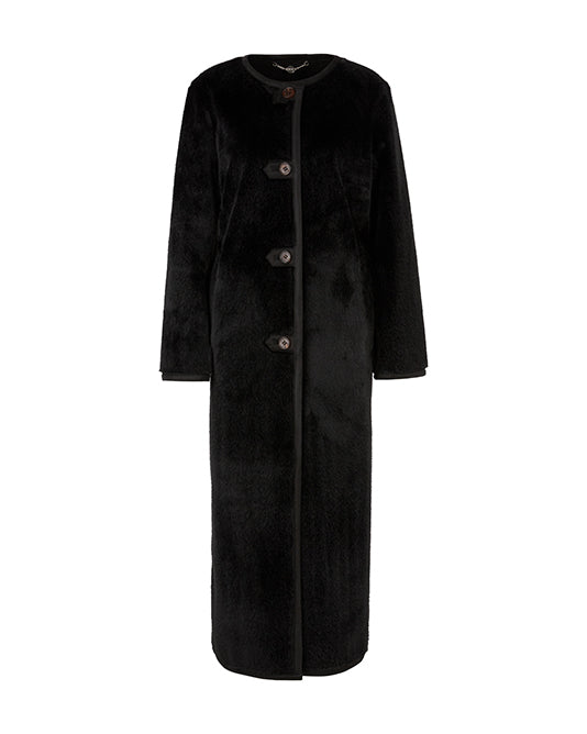 Long Faux Fur Coat