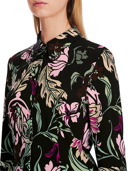 Floral Print Jersey Shirt