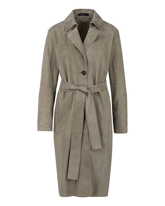 Sage Suede Soft Coat