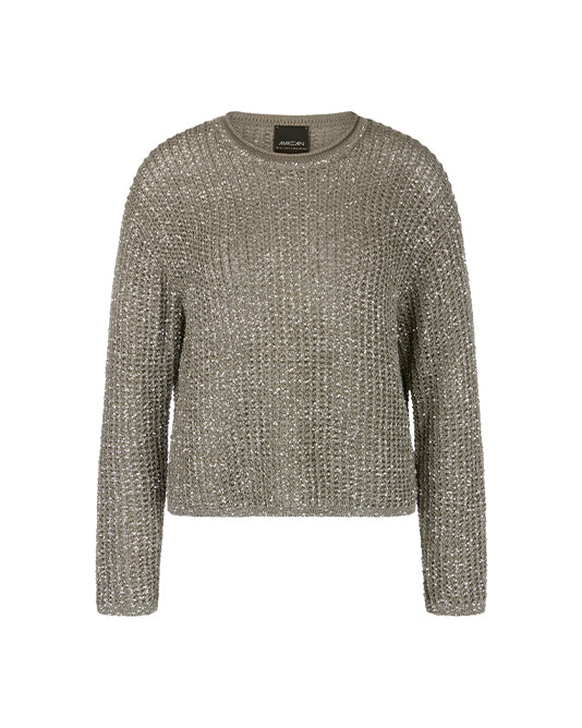 Sage Sequin Knit