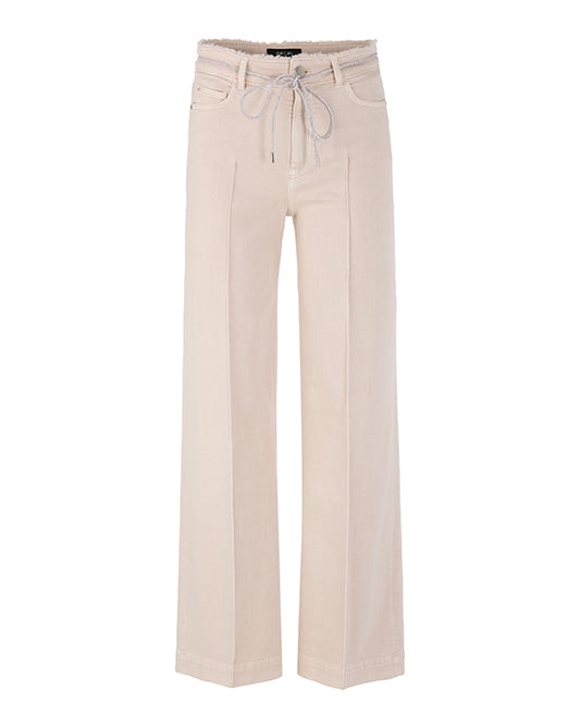 High Waist Wide Leg Warri Fit in Blush