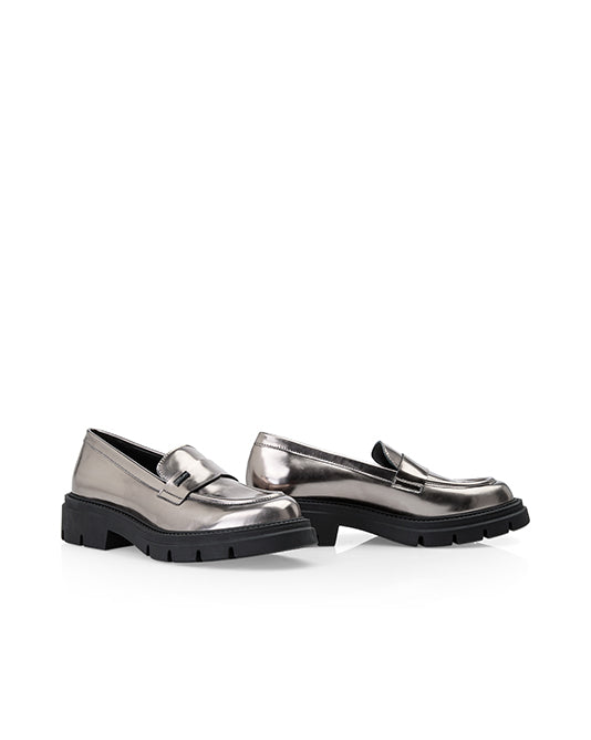 METALLIC LOAFER