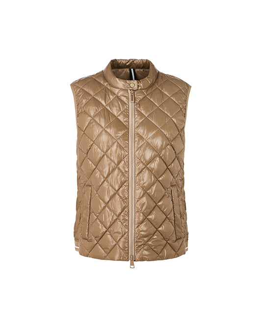 Caramel Quilted Gilet